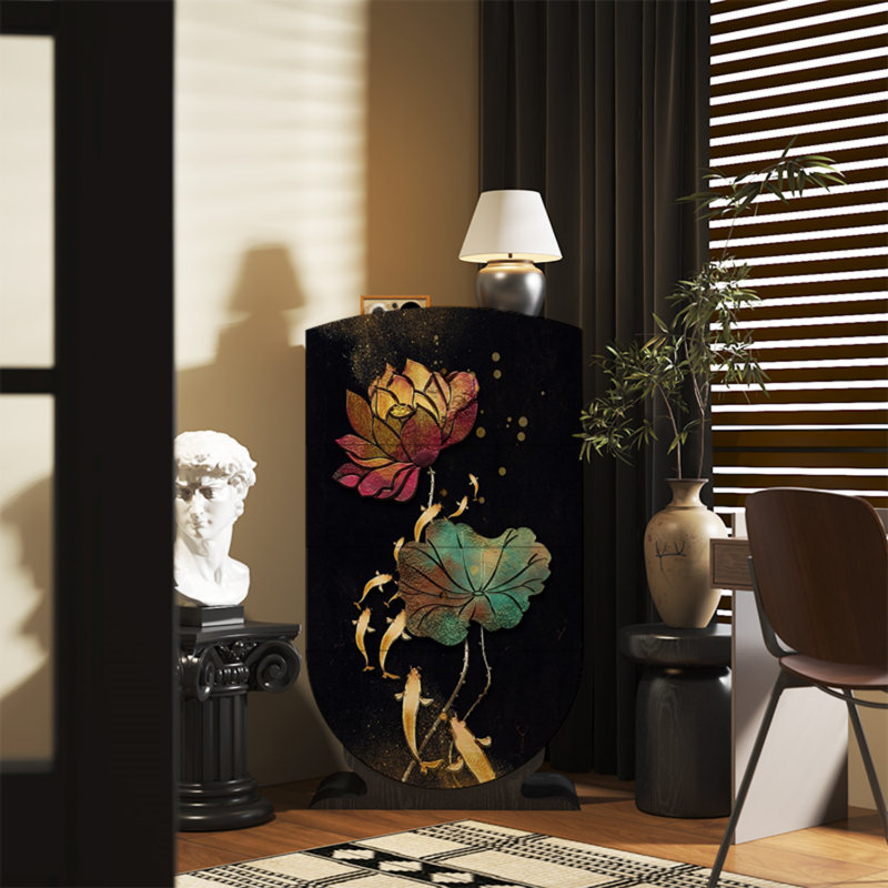 Commode d'appoint Buffet, Noir, noir, noir, noir