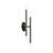Asherah Steel Candle Wall Light-944175612