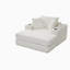 Canapé-lit modulaire 3-en-1 de 52,4 po Boneless-534250461