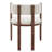 Wooden Dining Chair with Protective Pad Suitable for Kitchen or Dining Room(Set of 2)-43598234
