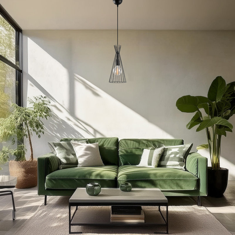Luminaire suspendu en métal