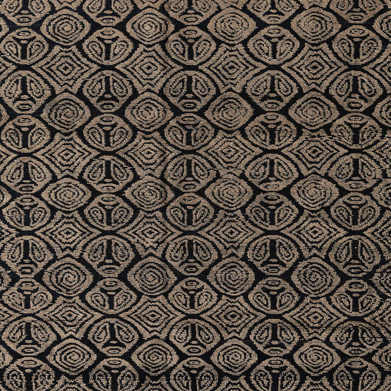 Tapis décoratif multicolore à motif abstrait, Carré 3 pi