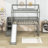 Kaing Twin Size Loft Bed with Slide and Storage-829813893