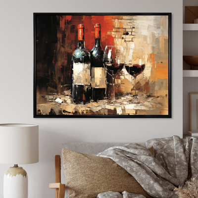 «Midnight Blue Sommeliers Red Wine - Wine», art mural
