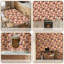 Papier peint auto-adhésif à peler et coller Minimal Ghost Autumn Pumpkins 17,7 po x 118 po-2134211563