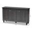 12 Pair Shoe Storage Cabinet