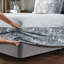 Crushed Velvet Elasticated Divan Base Wrap-66223032-66223036
