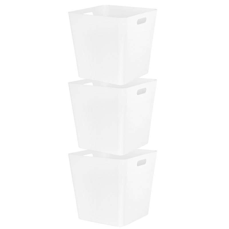 Wham Studio Basket 15.01 Cube, White