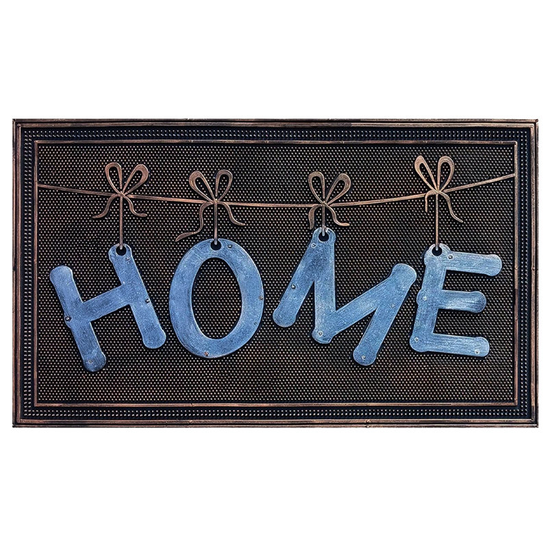 Paillasson Trenee en caoutchouc Pin's Home