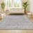 Modern Persian Vintage Moroccan Traditional Light Gray Rug-277052068