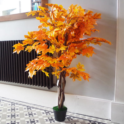 125cm Faux Maple Tree in Pot Liner
