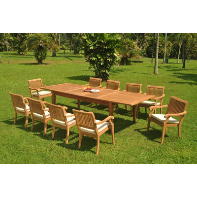 Atnas Outdoor 5 - Piece Teak Dining Set