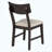 Dark coffee 5-piece dining set