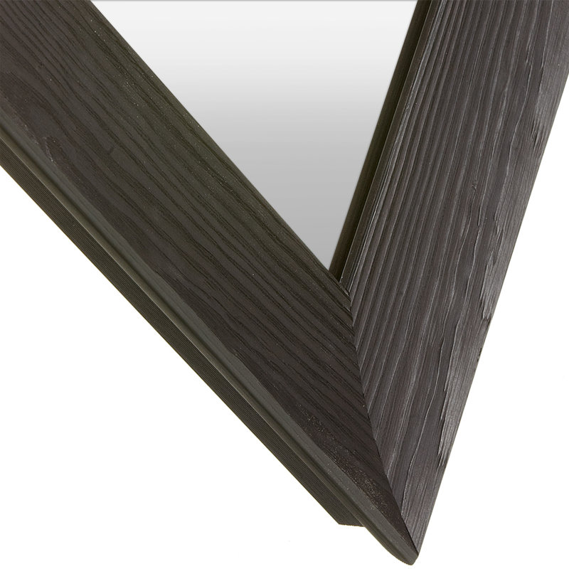 Miroir Arber, Noir anthracite, 43 po x 31 po