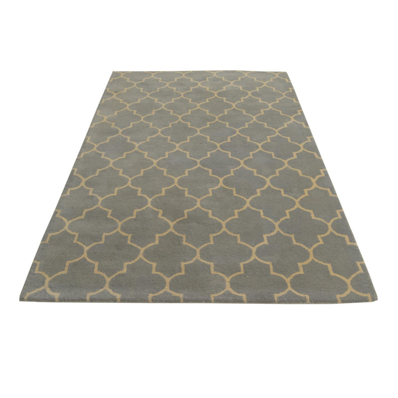 Tapis gris clair 5 x 8 Pharris
