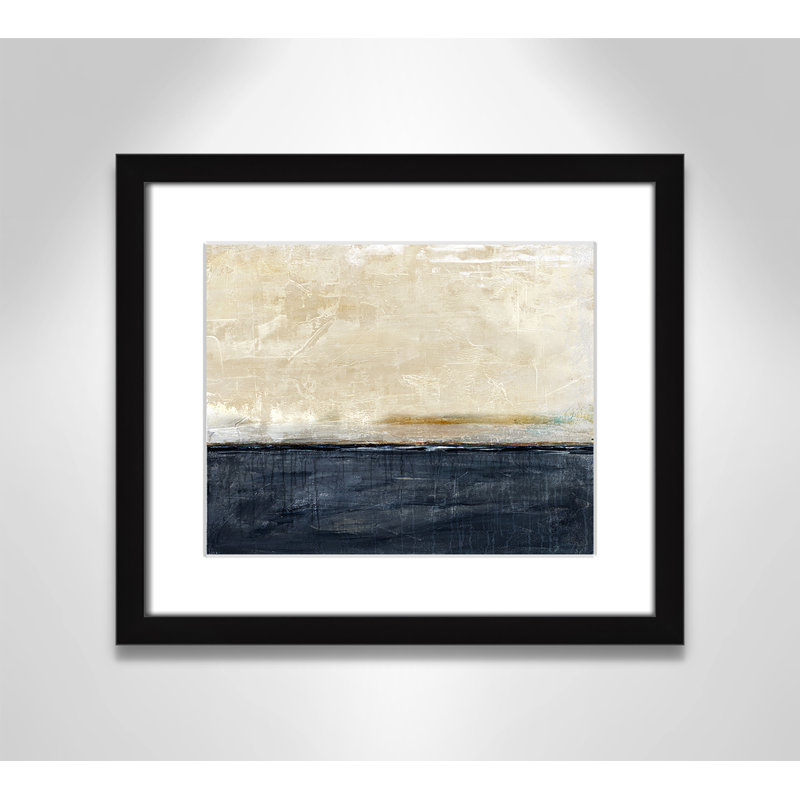 «Better Days» - Version paysage par Denise Brown, L 15 po x H 13 po, Imprimé mat, Noir satiné