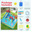 Parc aquatique gonflable avec ventilateur mural 680W
