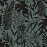 Havana 2 Collection Artistic Palm Leaf Wallpaper Roll