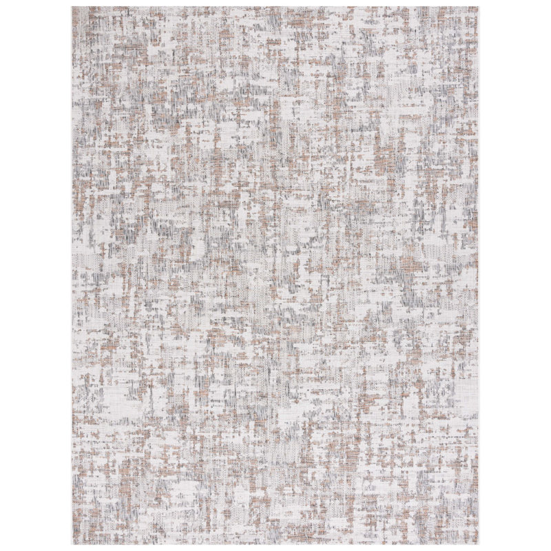Courtyard Performance Abstract Indoor/Outdoor Area Rug, Rectangle 8' x 10'