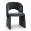 Fauteuil d'appoint à dossier ouvert en chenille de 19 po de large-1219294972