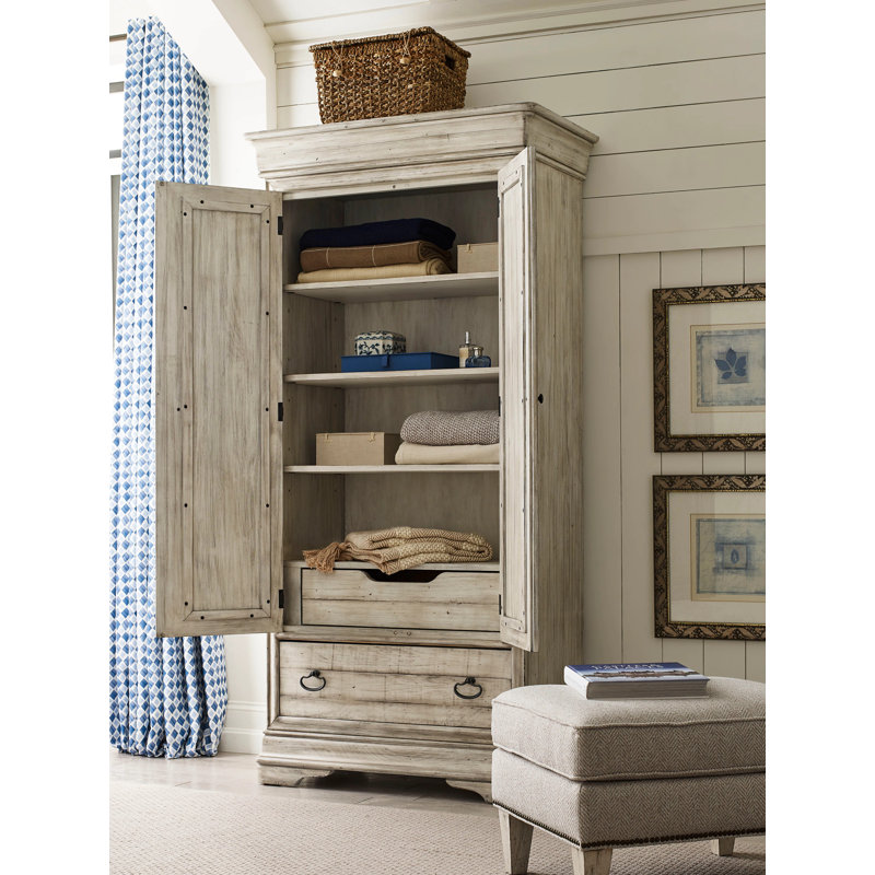 Shaylene 38 " W Solid Wood Armoire