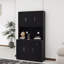 Armoire de rangement pour garde-manger avec comptoir pour four à micro-ondes-1891793460-1891793462