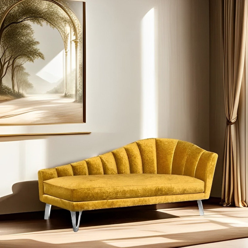 Chaise longue à la mode créative, Orienté à droite