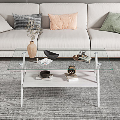 Ensemble de 3 tables basses et tables de bout