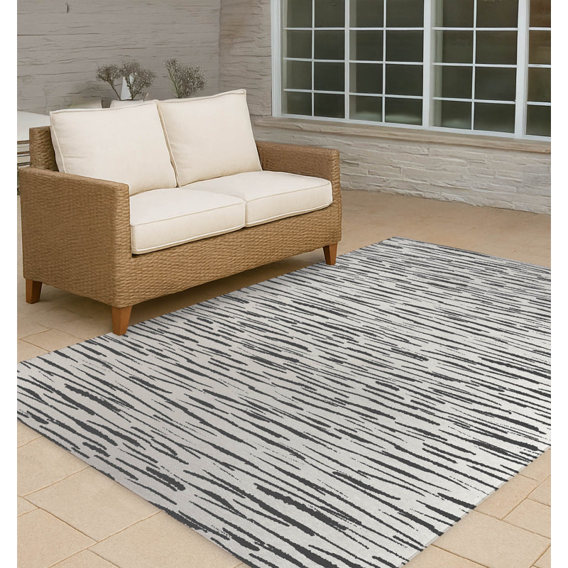 Tapis d'extérieur antidérapant Spectrum Strands, Rectangulaire 3 pi x 5 pi