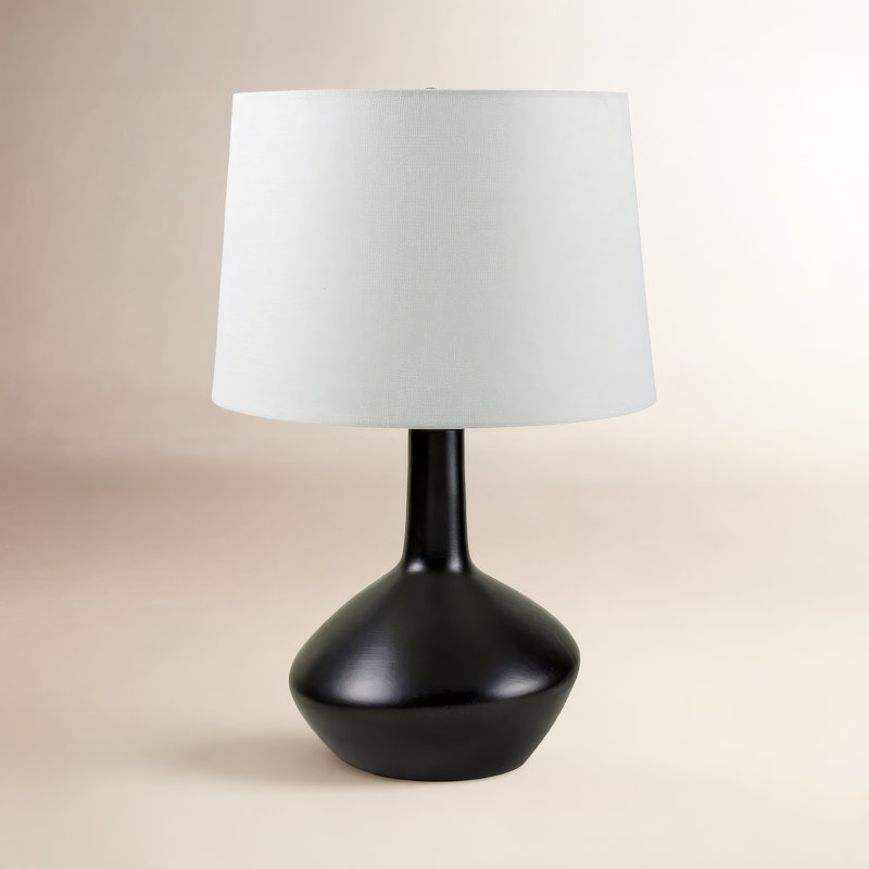 Eddy Ceramic Table Lamp, Black