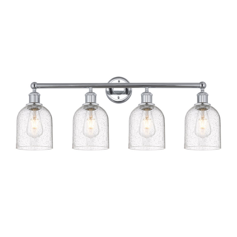 Odaniel 4 - Light Dimmable Vanity Light, Polished Chrome, Seedy