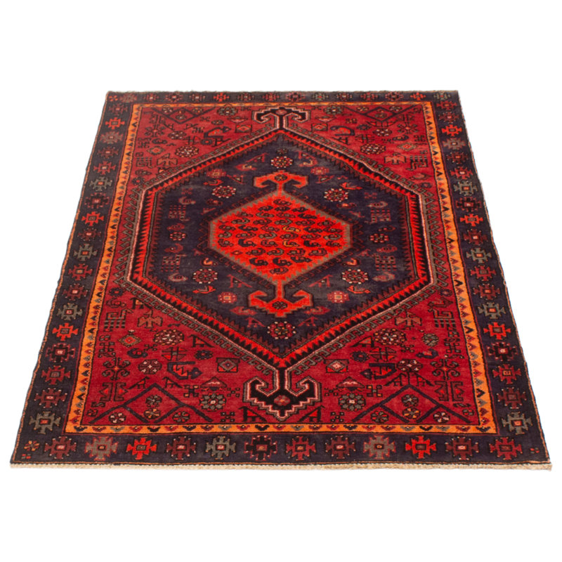 Tapis unique rectangulaire en laine 4 pi 5 po x 6 pi 6 po Avinsh