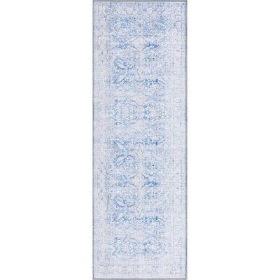 Alush Chenille Oriental Indoor Rug