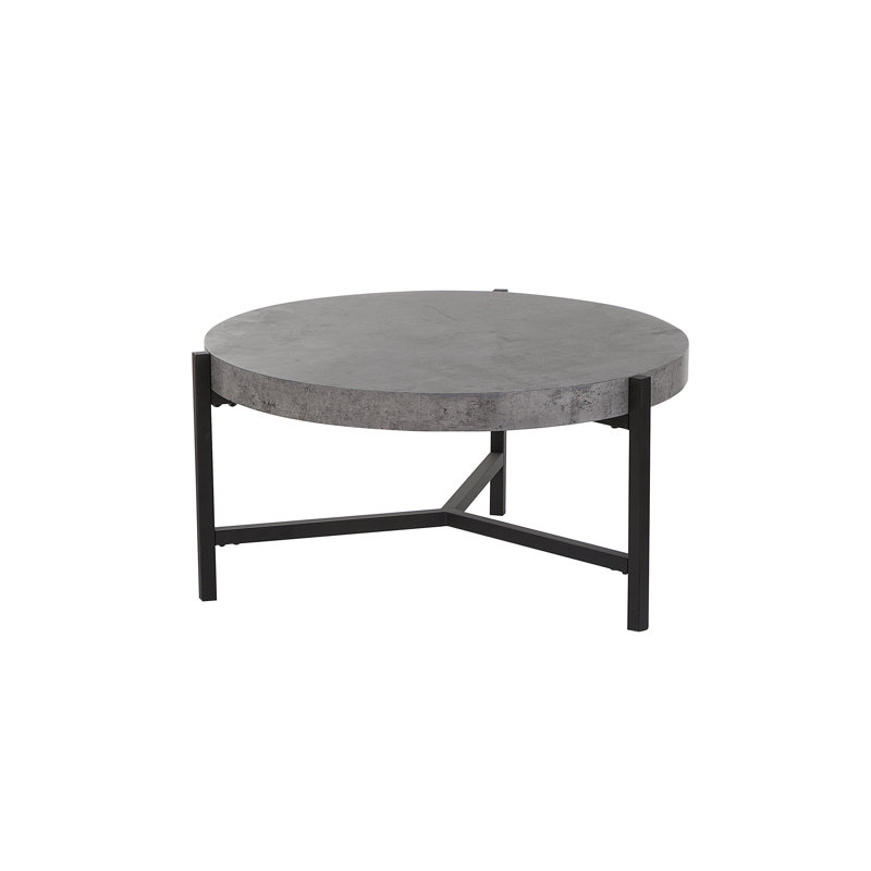 Anley Three Leg Coffee Table, Concrete