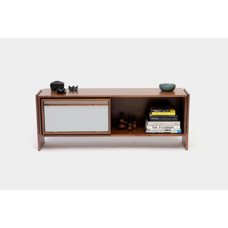 Low Units TV Stand, Gray