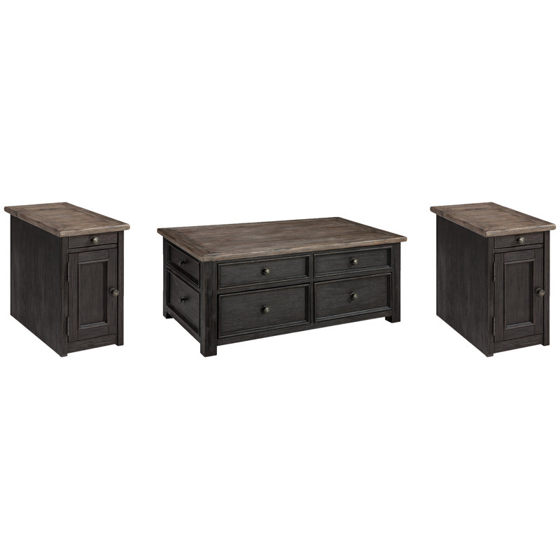 Ensemble de tables d'appoint 3 pièces Erien