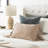 Salet Fringed Down Throw Pillow-1165512527