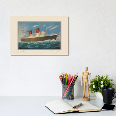Vintage Cruise II 1 Piece Wrapped Canvas Painting
