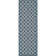 Arneshia Cotton Blue/Beige Area Rug