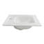 Dessus de lavabo de salle de bain simple 24" en céramique