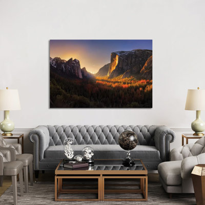 " Yosemite Firefall " by Yan Zhang