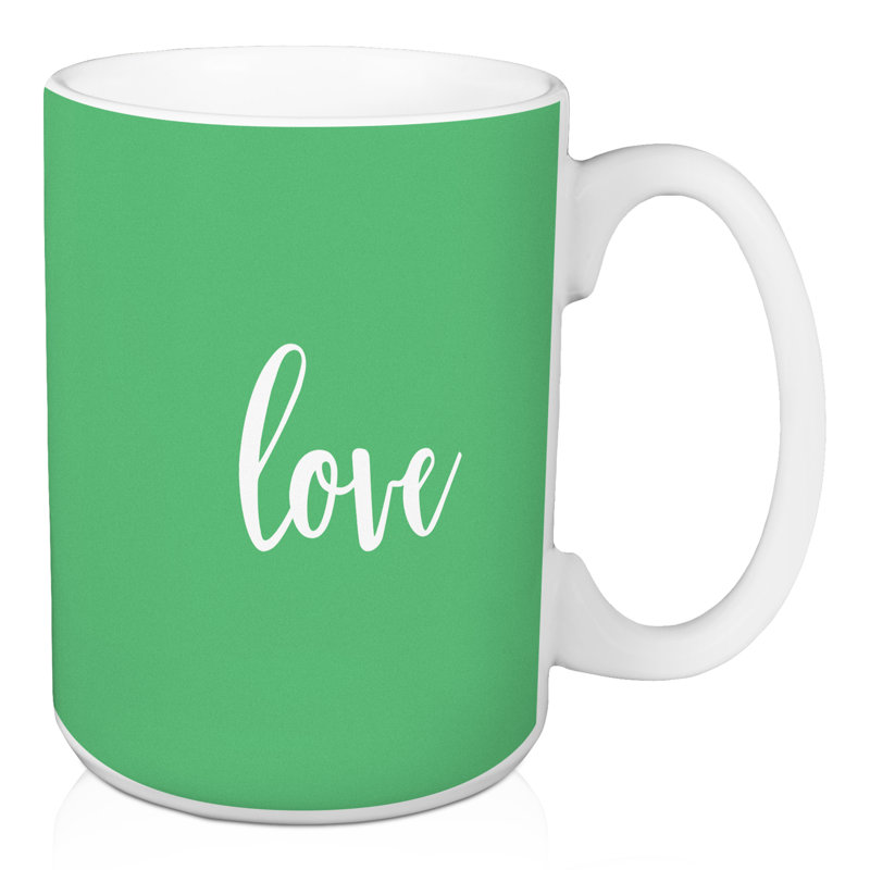 Hardeman Ceramic Coffee Mug, Light Green