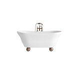 Aurora Bijoux 67.38'' L Freestanding Soaking Bathtub