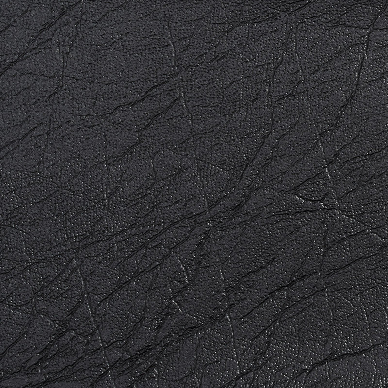 Faux Leather Fabric, Charcoal Grey
