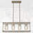 Dionna 4 - Light Dimmable Rectangle Chandelier-1235979890