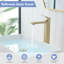  Robinet de salle de bain avec bonde escamotable, robinet pour lavabo de salle de bain, robinet de salle de bain à poignée simple moderne-115744898