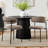 Upholstered Dining Chair With Metal Legs-436404753