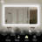 Dokes Black Framed  LED  Bathroom Vanity Mirror passed ETL-623632002