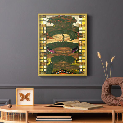 Spiritual People II, reproduction encadrée - bois massif