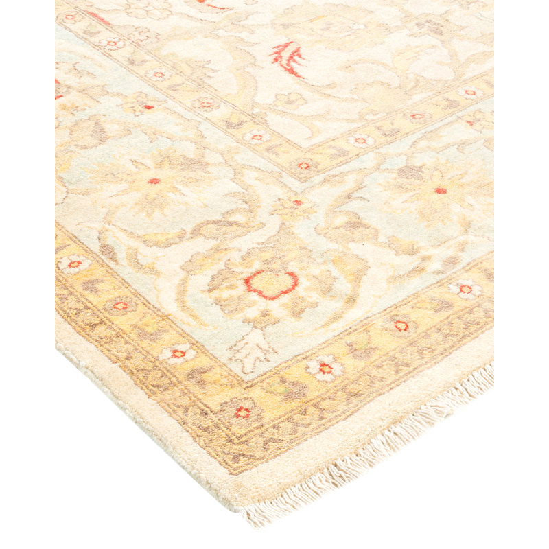 Shafiya One-of-a-Kind 6' 0" X 8' 9" Hand Knotted Area Rug